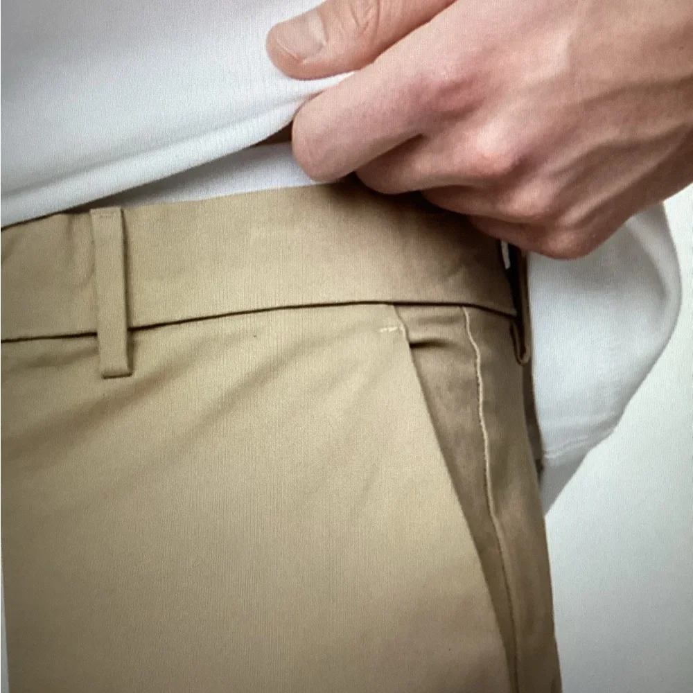 GAP NWT 29 X 30 Slim Fit Men's Khaki Chinos 90+ cotton - Picture 5 of 9